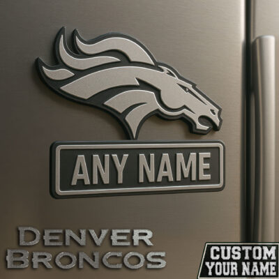 Denver Broncos | Premium NFL Fridge Magnet - 15cm x 15cm