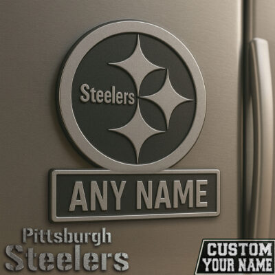 Pittsburgh Steelers | Premium NFL Fridge Magnet - 15cm x 15cm
