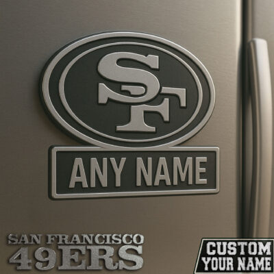 San Francisco 49ers | Premium NFL Fridge Magnet - 18cm x 18cm