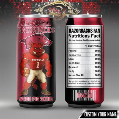 Arkansas Razorbacks | Premium NCAA Victory Pride Can Tumbler