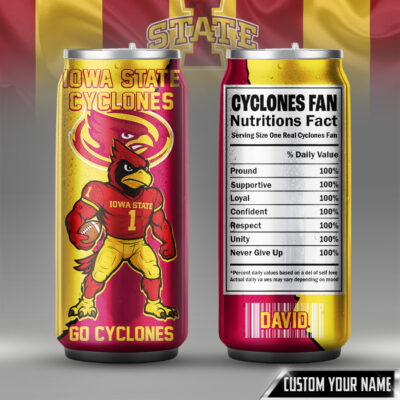 Iowa State Cyclones | Premium NCAA Victory Pride Can Tumbler