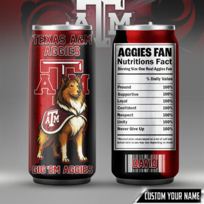 Texas A&M Aggies | Premium NCAA Victory Pride Can Tumbler - 300ml
