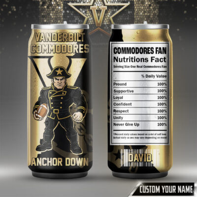 Vanderbilt Commodores | Premium NCAA Victory Pride Can Tumbler