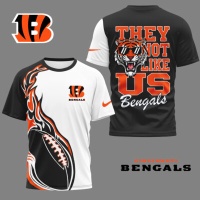Cincinnati Bengals | Premium NFL They Not Like Us 3D Shirt