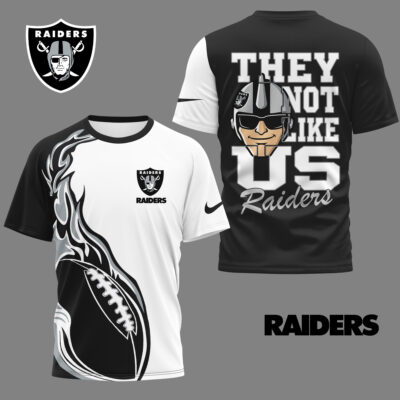 Las Vegas Raiders | Premium NFL They Not Like Us 3D Shirt