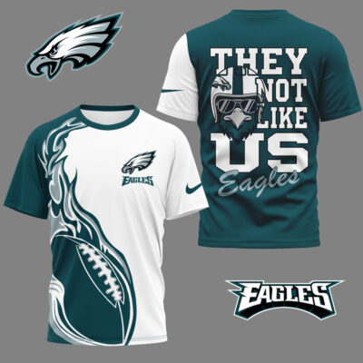 Philadelphia Eagles | Premium NFL They Not Like Us 3D Shirt