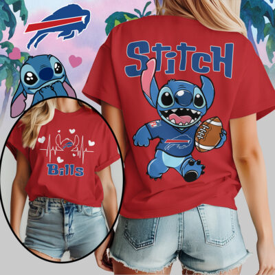 Buffalo Bills | Premium NFL Stitch Women Shirt