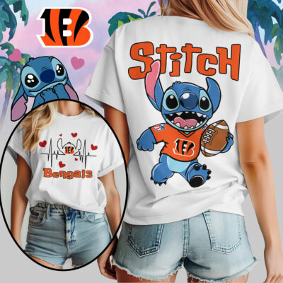 Cincinnati Bengals | Premium NFL Stitch Women Shirt