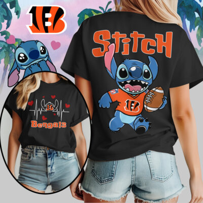 Cincinnati Bengals | Premium NFL Stitch Women Shirt