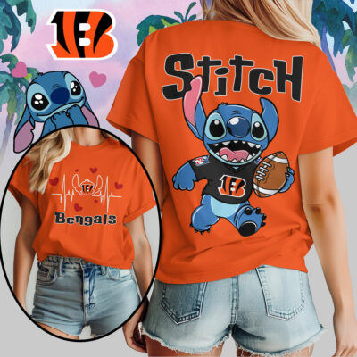 Cincinnati Bengals | Premium NFL Stitch Women Shirt