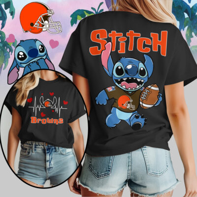 Cleveland Browns | Premium NFL Stitch Women Shirt
