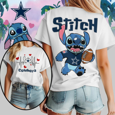 Dallas Cowboys | Premium NFL Stitch Women Shirt