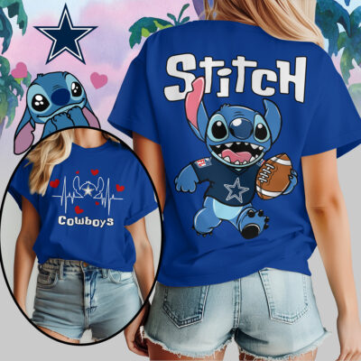 Dallas Cowboys | Premium NFL Stitch Women Shirt