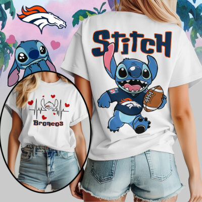 Denver Broncos | Premium NFL Stitch Women Shirt