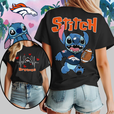 Denver Broncos | Premium NFL Stitch Women Shirt