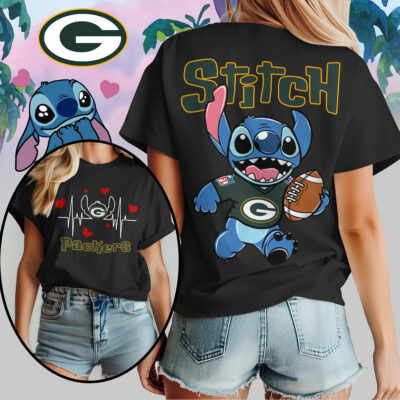 Green Bay Packers | Premium NFL Stitch Women Shirt
