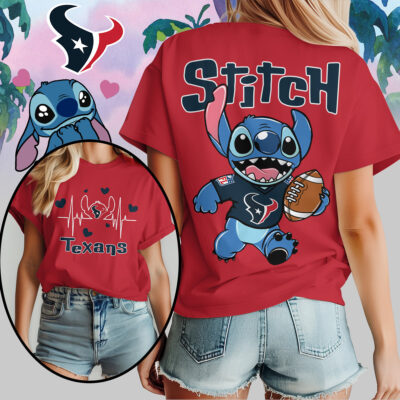 Houston Texans | Premium NFL Stitch Women Shirt