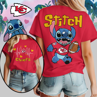 Kansas City Chiefs | Premium NFL Stitch Women Shirt