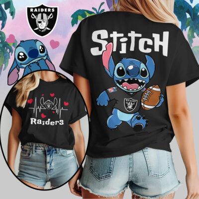 Las Vegas Raiders | Premium NFL Stitch Women Shirt