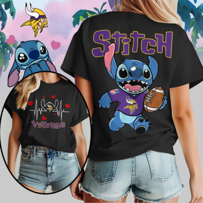Minnesota Vikings | Premium NFL Stitch Women Shirt