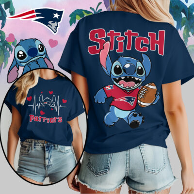 New England Patriots | Premium NFL Stitch Women Shirt