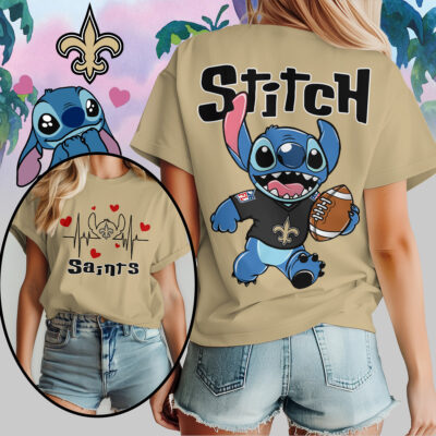 New Orleans Saints | Premium NFL Stitch Women Shirt