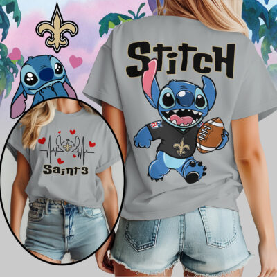 New Orleans Saints | Premium NFL Stitch Women Shirt