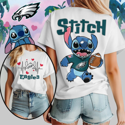 Philadelphia Eagles | Premium NFL Stitch Women Shirt