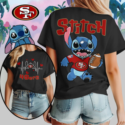 San Francisco 49ers | Premium NFL Stitch Women Shirt