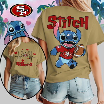 San Francisco 49ers | Premium NFL Stitch Women Shirt