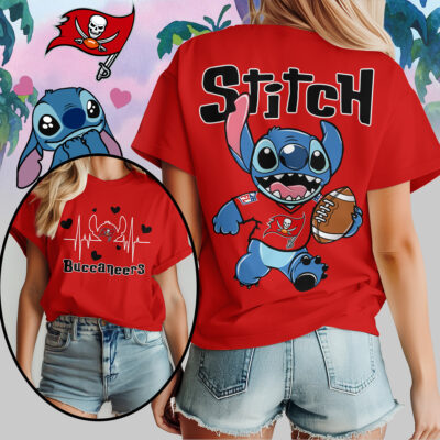 Tampa Bay Buccaneers | Premium NFL Stitch Women Shirt