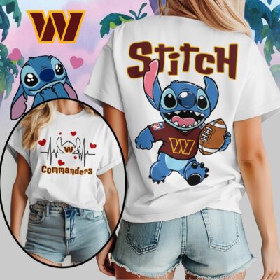 Washington Commanders | Premium NFL Stitch Women Shirt