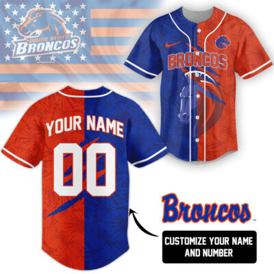 Boise State Broncos | Premium NCAA Special Split Colors Fan Jersey