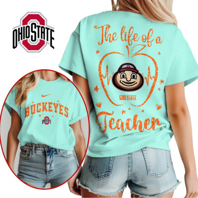 Ohio State Buckeyes | Premium NCAA Taylor Swift Teacher Vibes Shirt