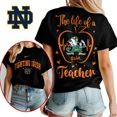Notre Dame Fighting Irish | Premium NCAA Taylor Swift Teacher Vibes Shirt