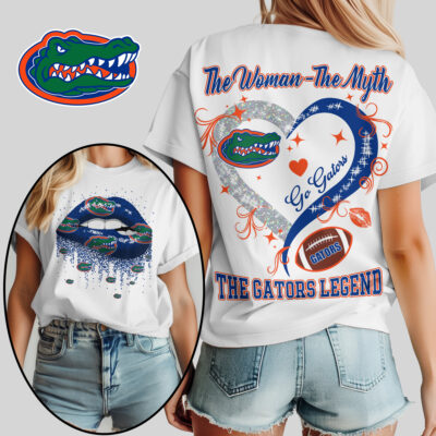 Florida Gators | Premium NCAA The Woman The Myth The Legend T-shirt