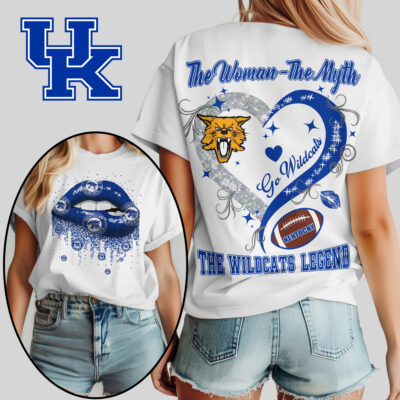 Kentucky Wildcats | Premium NCAA The Woman The Myth The Legend T-shirt