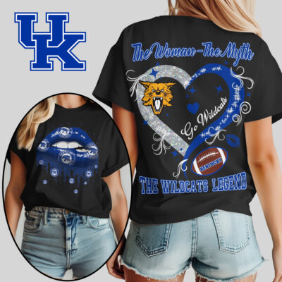 Kentucky Wildcats | Premium NCAA The Woman The Myth The Legend T-shirt