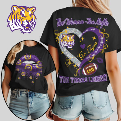 LSU Tigers | Premium NCAA The Woman The Myth The Legend T-shirt