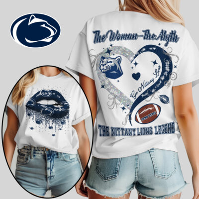Penn State Nittany Lions | Premium NCAA The Woman The Myth The Legend T-shirt