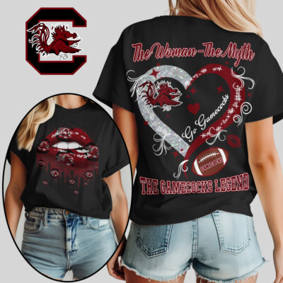 South Carolina Gamecocks | Premium NCAA The Woman The Myth The Legend T-shirt