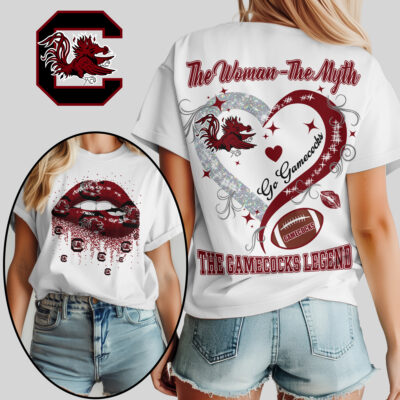 South Carolina Gamecocks | Premium NCAA The Woman The Myth The Legend T-shirt