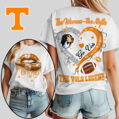 Tennessee Volunteers | Premium NCAA The Woman The Myth The Legend T-shirt