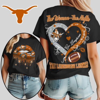 Texas Longhorns | Premium NCAA The Woman The Myth The Legend T-shirt