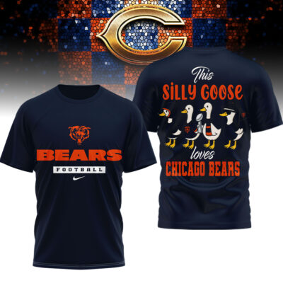 Chicago Bears | Premium NFL Silly Goose 3D Shirt