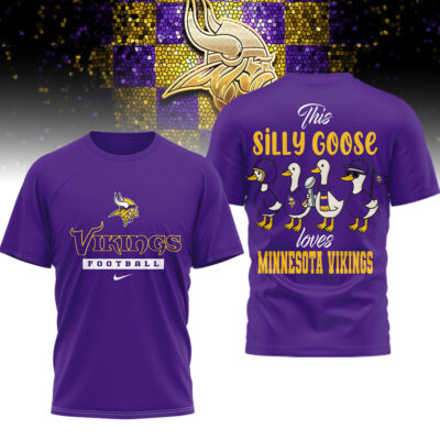 Minnesota Vikings | Premium NFL Silly Goose 3D Shirt
