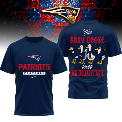 New England Patriots | Premium NFL Silly Goose 3D Shirt