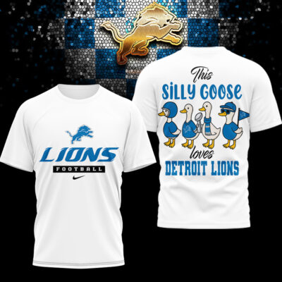 Detroit Lions | Premium NFL Silly Goose 3D Shirt