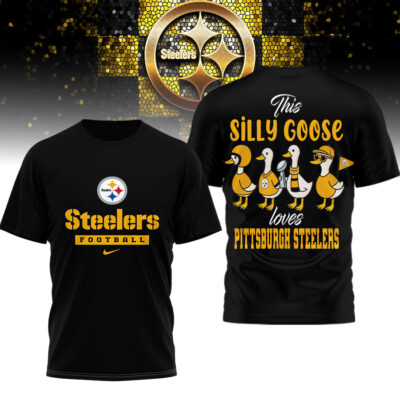 Pittsburgh Steelers | Premium NFL Silly Goose 3D Shirt