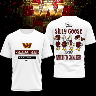 Washington Commanders | Premium NFL Silly Goose 3D Shirt